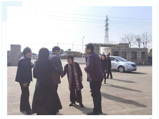 泰州市侨联吉江平主席一行来我公司调研指导！